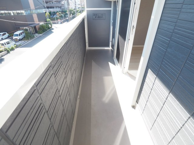 陽当たりの良いバルコニー