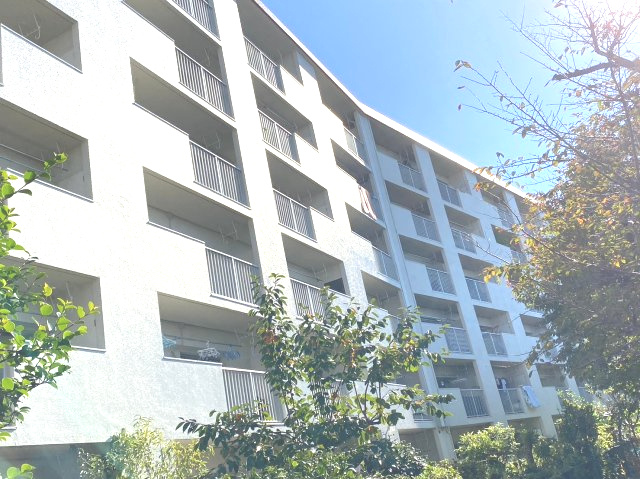 名島コーポの外観|福岡市東区名島二丁目、専有面積（壁芯）：44.79平米！