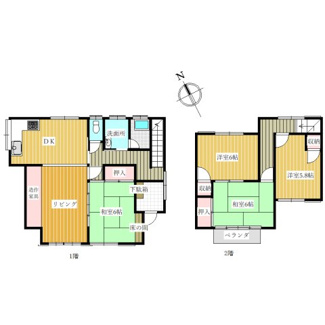 【間取り】 | 上福岡町戸建