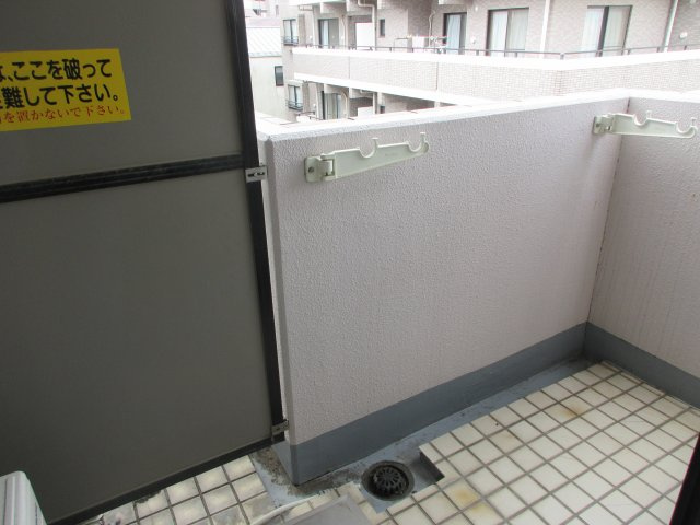 ベルトピア日吉Ⅱのバルコニー