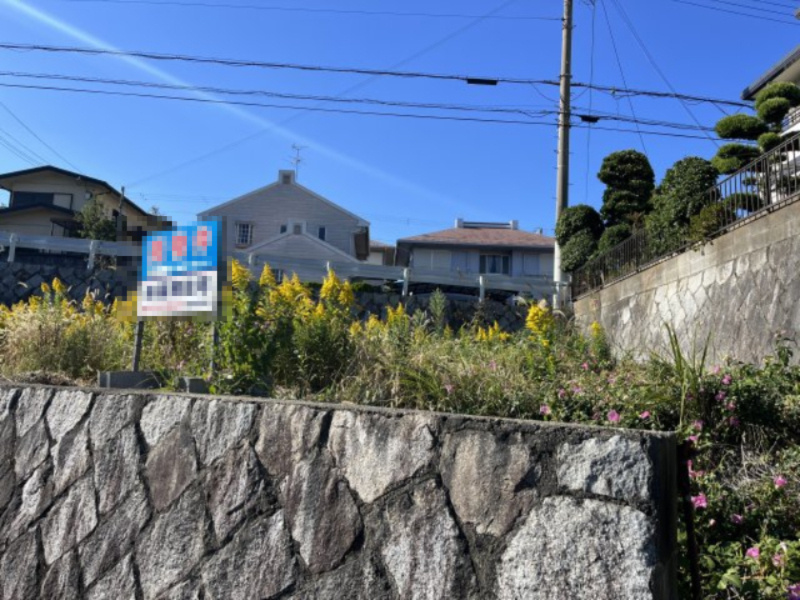 阪南市光陽台3丁目　建築条件なし土地の外観