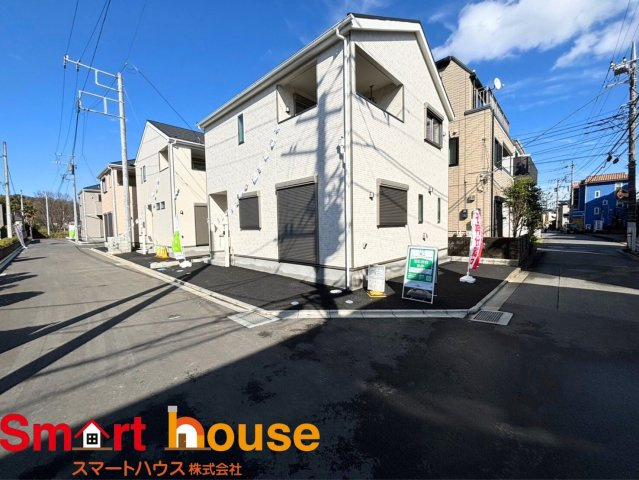 相模原市緑区橋本　新築分譲全8棟の前面道路含む現地写真