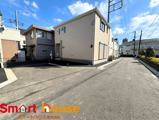 相模原市緑区橋本　新築分譲全8棟の前面道路含む現地写真