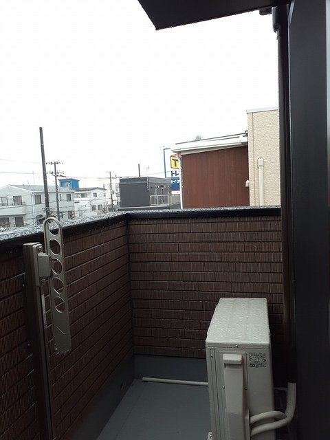 ボヌール・ミウラのバルコニー