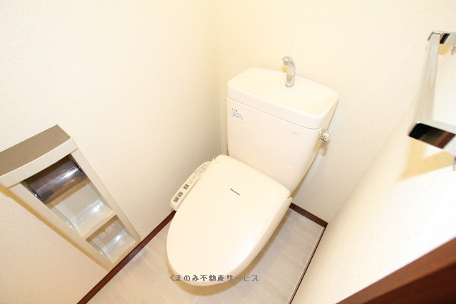 【トイレ】 | シュトルム高瀬B | トイレもきれいです
シュトルム高瀬B棟　201号室　2022/1/29撮影