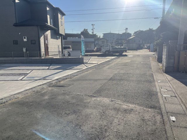 GRAFARE　熊谷市拾六間の前面道路含む現地写真|現地前面道路（２０２３年１０月２７日）撮影