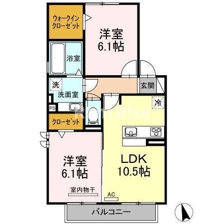イルソーレ神山の間取り