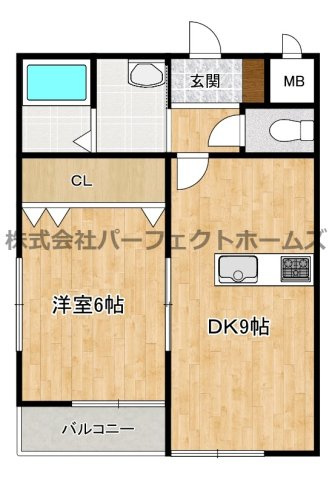 クラウディア香里ケ丘の間取り