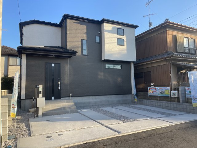 GRAFARE　熊谷市上之1号棟の外観|現地外観（２０２３年１０月２７日）撮影