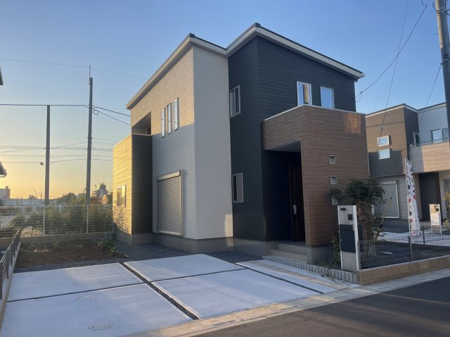 熊谷市末広第３期　新築戸建　13号地の外観|現地外観（２０２３年１０月２７日）撮影