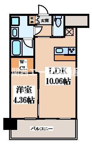 【間取り】 | プレジオ荒本新町