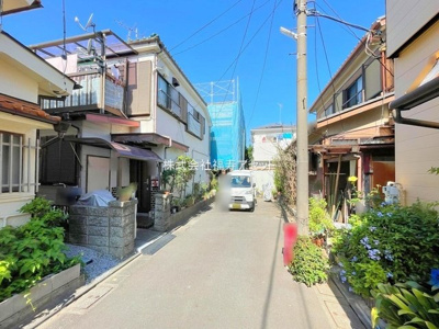 【前面道路含む現地写真】 | 葛飾区南水元２丁目　新築戸建　全１棟