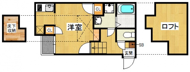 【間取り】 | コンフォートベネフィスジオ学研都市東２