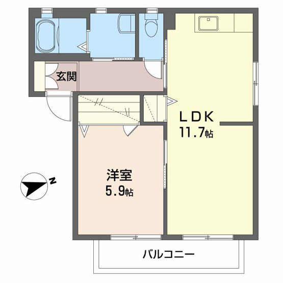 【間取り】 | バリュージュ王子　A棟