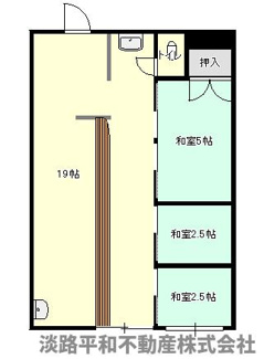 【間取り】 | メゾンドール萬葉Ⅰ