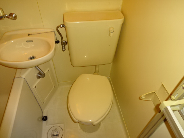 白国弘友ハイツのトイレ