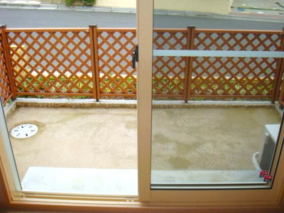 【庭】 | クレストスクエアB | テラス