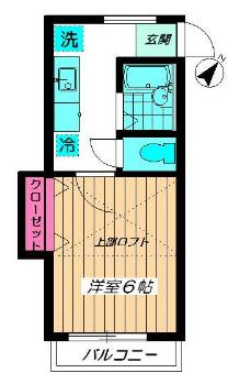 【間取り】 | チェリーハウスパートⅡ-女性限定-