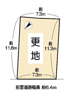 【土地図】 | 近江八幡市古川町　売土地