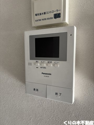 【セキュリティ】 | ハイツｉｎ日高 | モニター付きインターホン