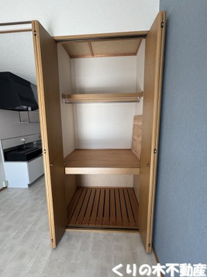 【収納】 | ハイツｉｎ日高 | 専用の収納スペースです