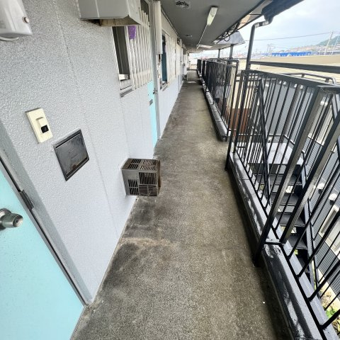 めぐみマンションのロビー