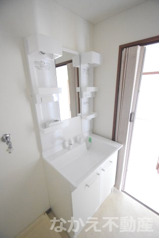 【洗面所】 | スペースが確保できる洗面所です