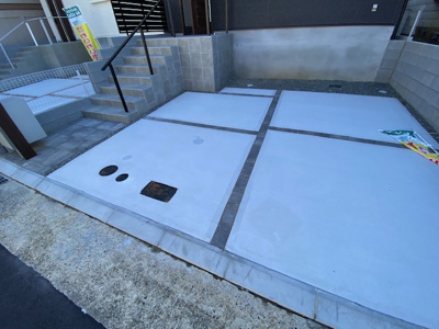 【駐車場】 | 神戸市西区北山台3丁目　新築一戸建2号地　仲介手数料無料！ | カースペースがあります