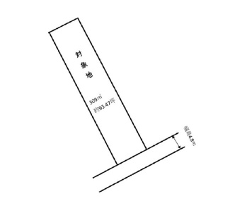 【土地図】 | 近江八幡市長光寺町　売土地