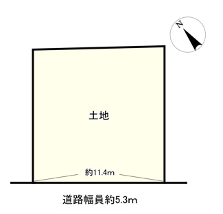 【土地図】 | 近江八幡市野村町　売土地