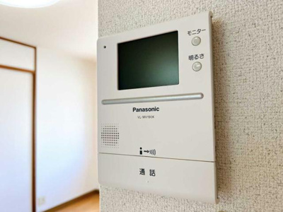 【セキュリティ】 | コーポドリームⅡ | モニター付きインターホン