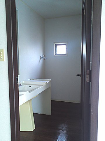 連光寺テラスハウスの洗面所