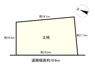 【土地図】 | 近江八幡市野村町　売土地