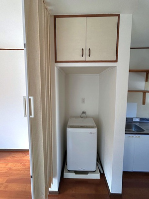 【収納】 | コーポ武田 | 吊戸棚ついてます