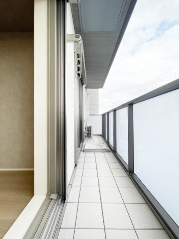 アミコートのバルコニー