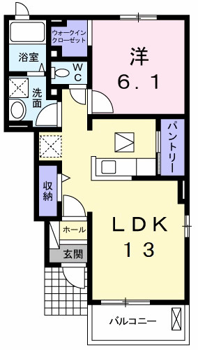レジデンス別所の間取り