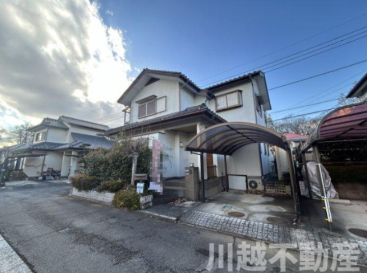 東松山市旗立台　中古戸建の外観|66坪のゆとりある敷地での生活♪