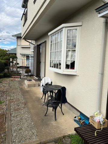 あきる野市下代継　中古戸建　敷地広々185坪の庭