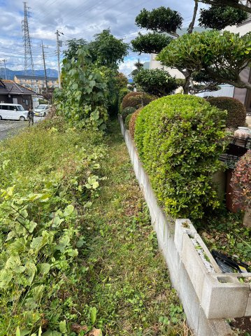 あきる野市下代継　中古戸建　敷地広々185坪の庭