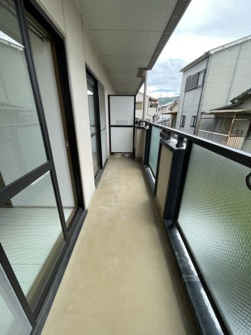 フリーディオ倉治のバルコニー