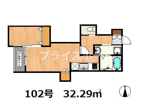 【間取り】 | 仲介手数料半額！SMILEAX藤崎南