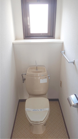 ラ・メゾン泰のトイレ|コンパクトで使いやすいトイレです