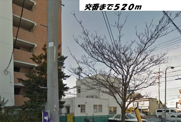 名古屋市中村区城屋敷町２丁目の倉庫の周辺