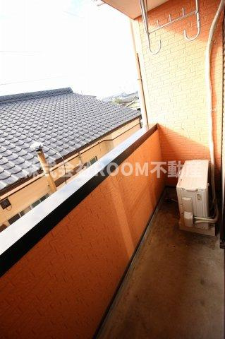 コーポ７７のバルコニー