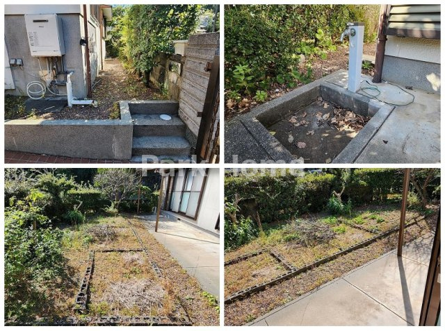 高知市瀬戸西町　中古戸建ての庭