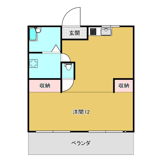 【間取り】 | メゾン渡部（東千石）