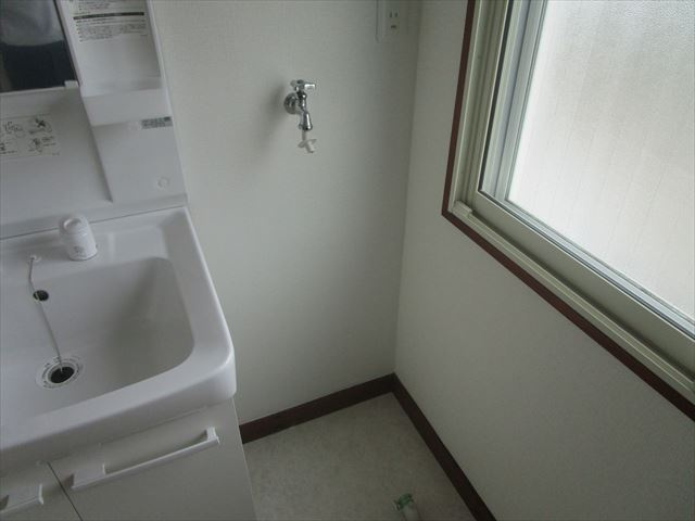 【設備】 | ベルメゾン山鹿 | 洗濯機置き場