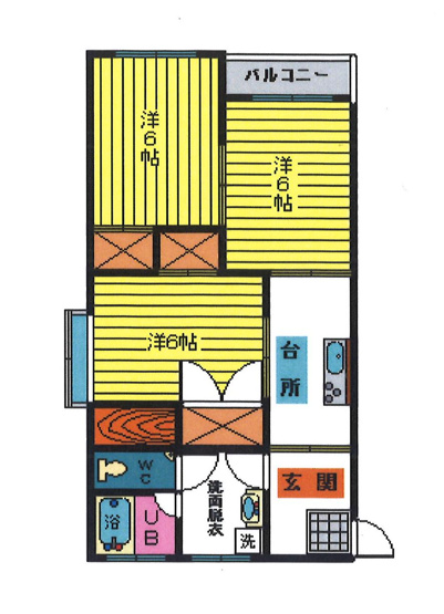 【間取り】 | ベルメゾン山鹿