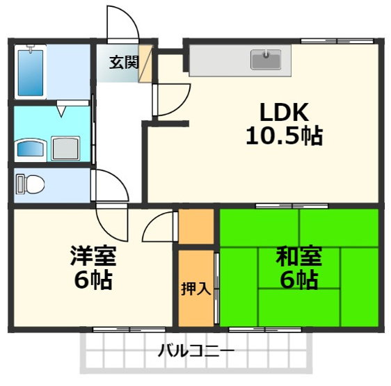 【間取り】 | 森村ハイツ