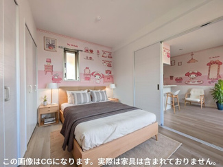 洋室です♪※この画像はＣＧです。実際は家具は含まれておりません。